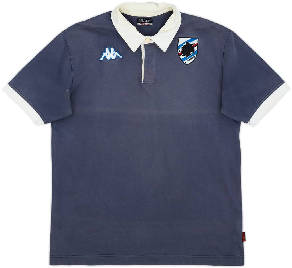 2009-10 Sampdoria Kappa Polo Shirt - 6/10 - (M)