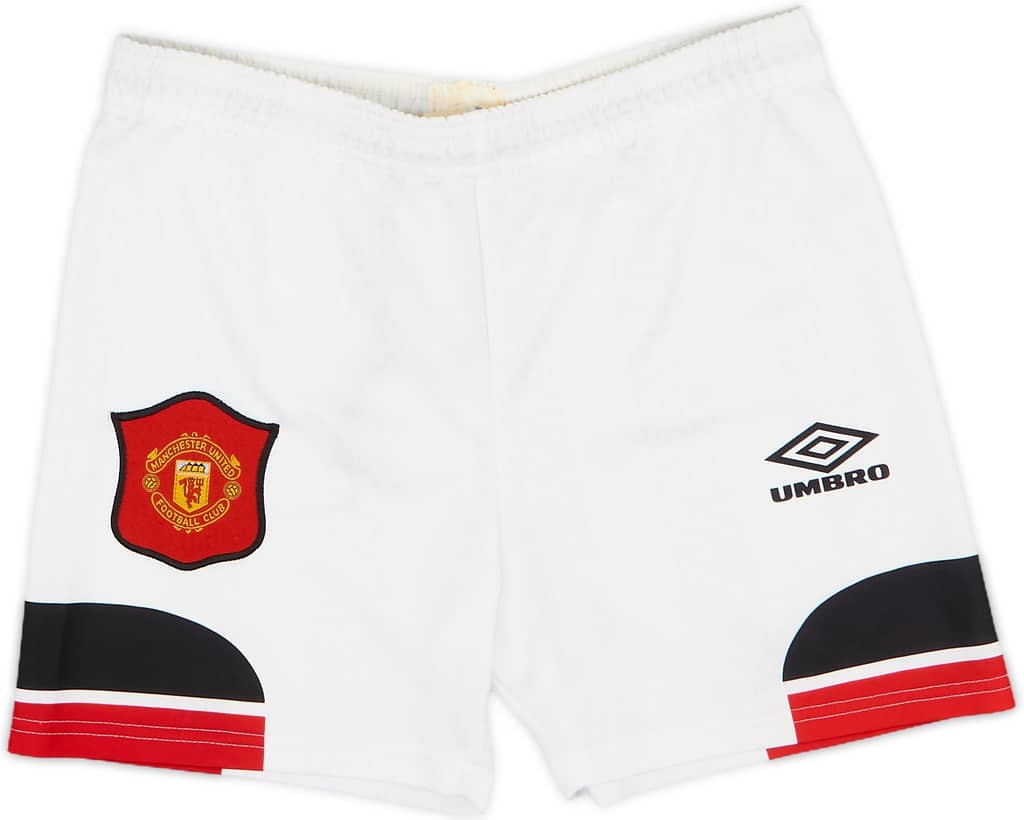 1994-96 Manchester United Home Shorts - 9/10 - (L.Boys)