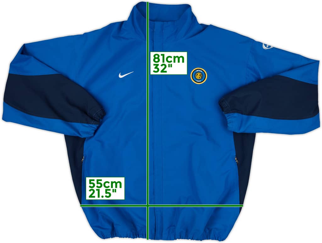 2003-04 Inter Milan Nike Track Jacket - 8/10 - (XL)