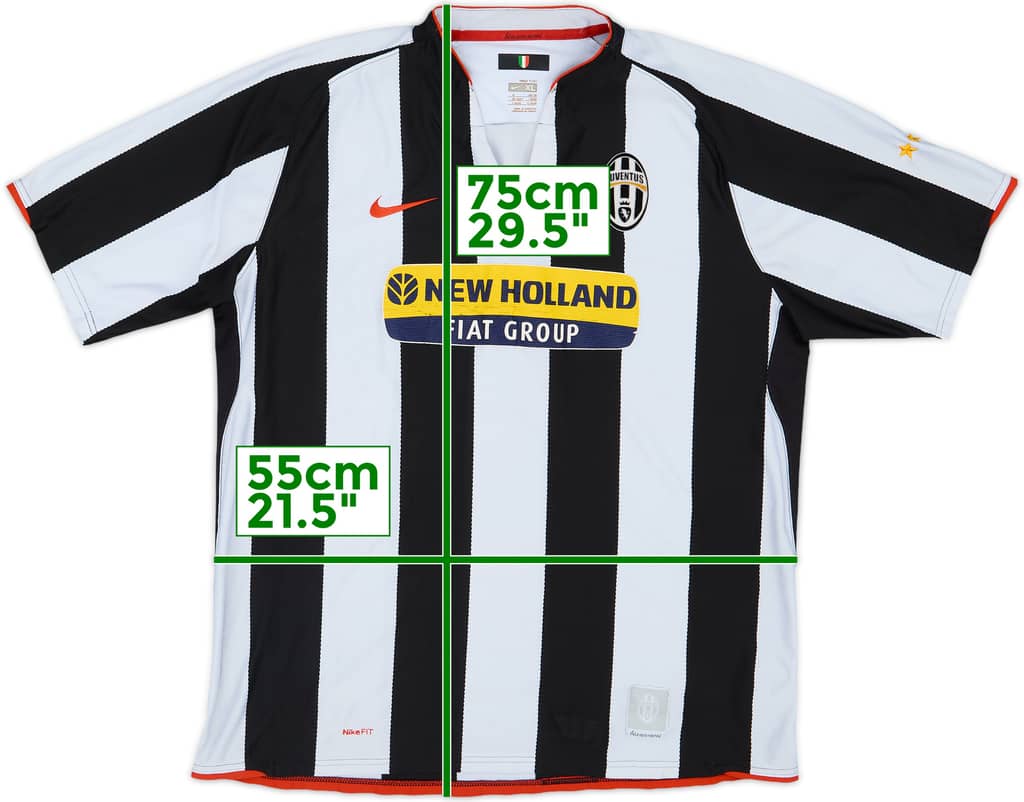 2007-08 Juventus Home Shirt - 5/10 - (XL)