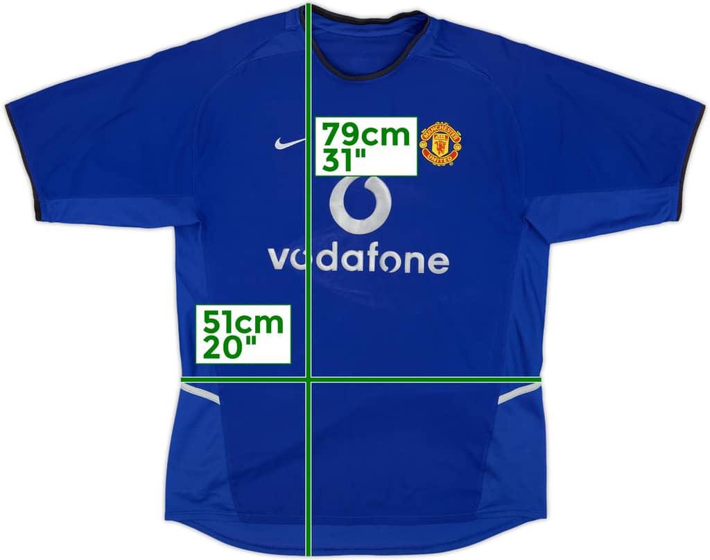 2002-03 Manchester United Third Shirt - 5/10 - (L)