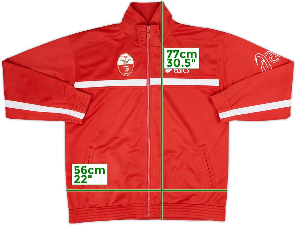 2002-03 Cuneo Asics Track Jacket - 8/10 - (L)