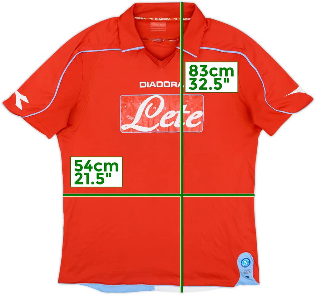 2008-09 Napoli Away Shirt - 6/10 - (XL)