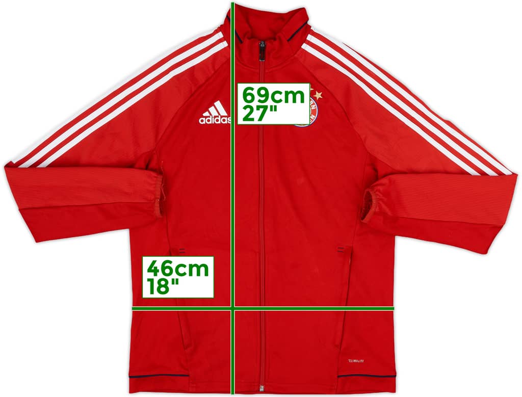 2017-18 Bayern Munich adidas Track Jacket - 6/10 - (L.Boys)