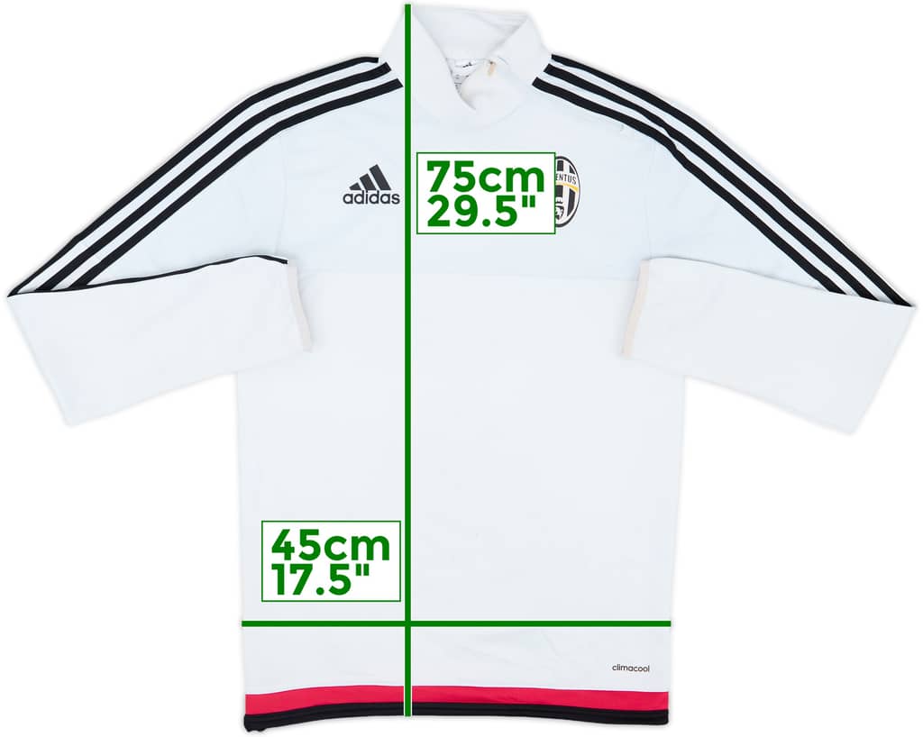 2015-16 Juventus adidas 1/4 Zip Drill Top - 6/10 - (XS)