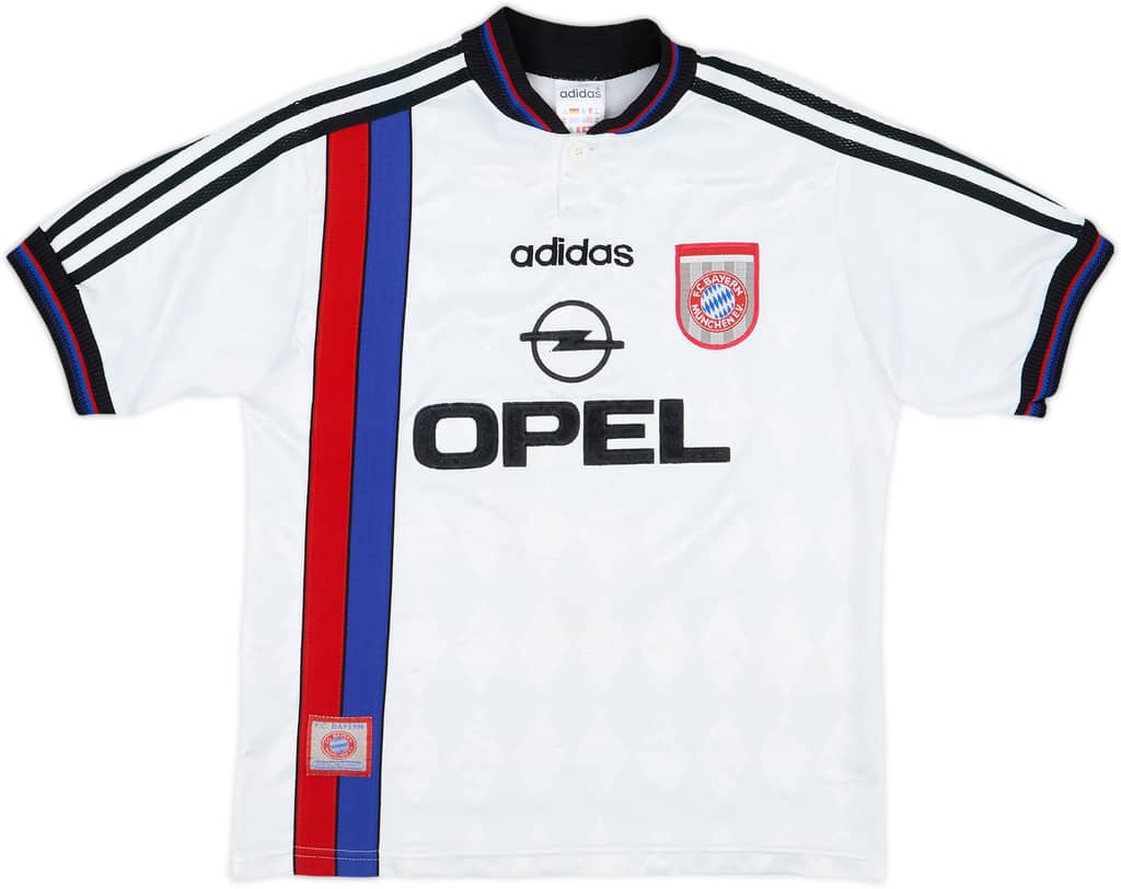 1996-98 Bayern Munich Away Shirt - 5/10 - (L.Boys)