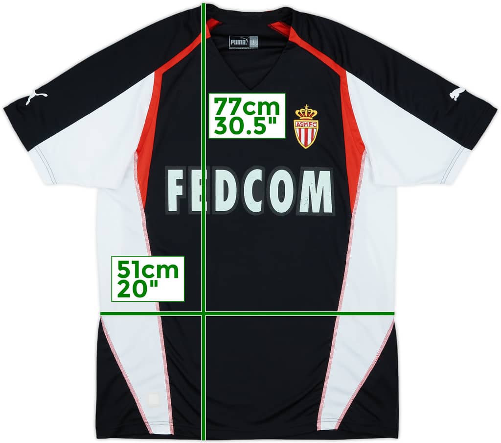 2004-05 Monaco Away Shirt - 5/10 - (L)