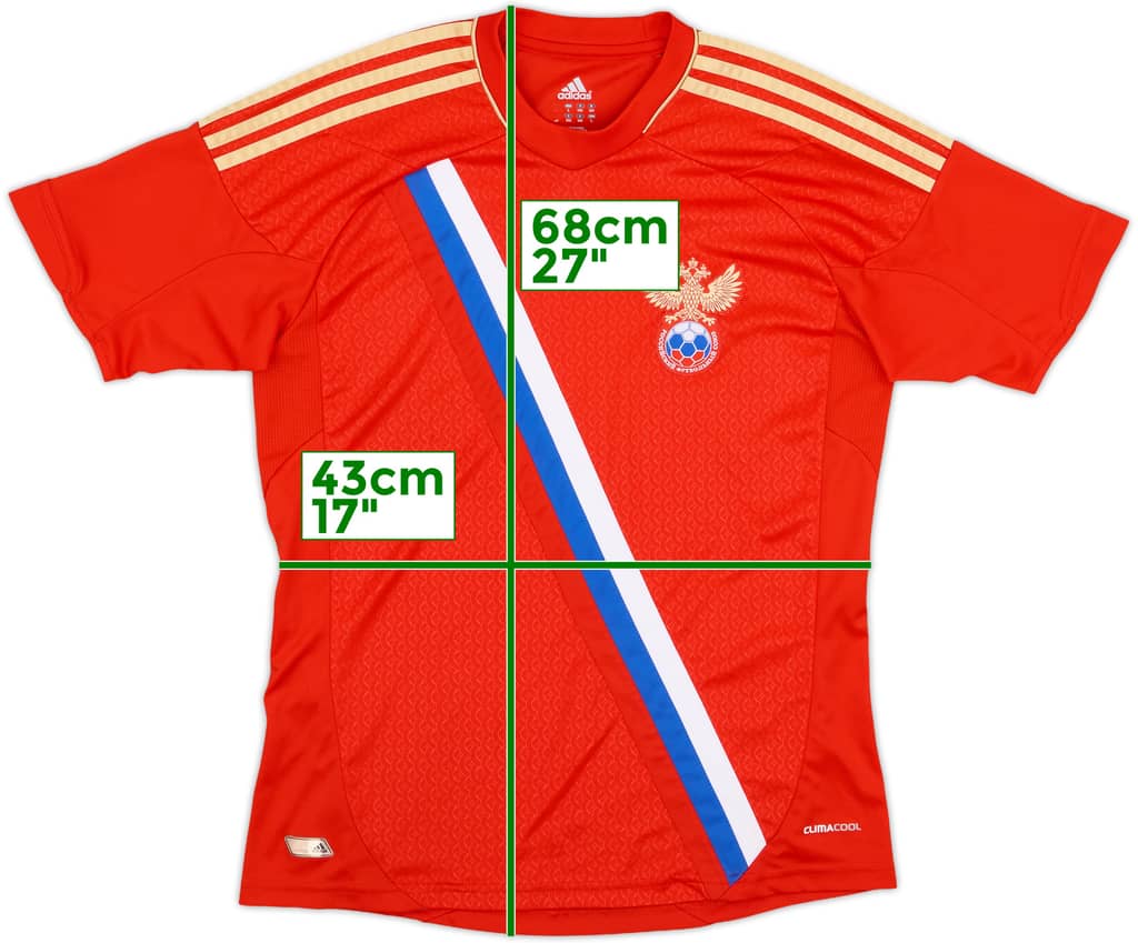 2012-14 Russia Home Shirt - 7/10 - (L)