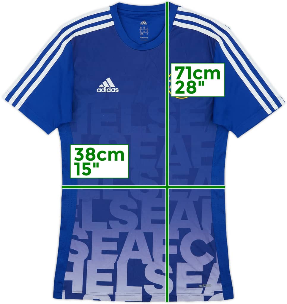 2015-16 Chelsea adidas Training Shirt - 8/10 - (XS)