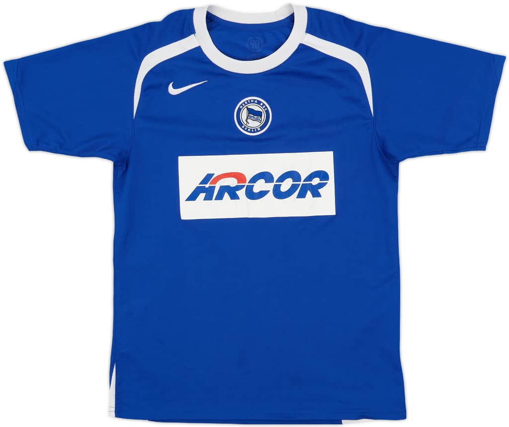 2005-06 Hertha Berlin Home Shirt - 5/10 - (M.Boys)