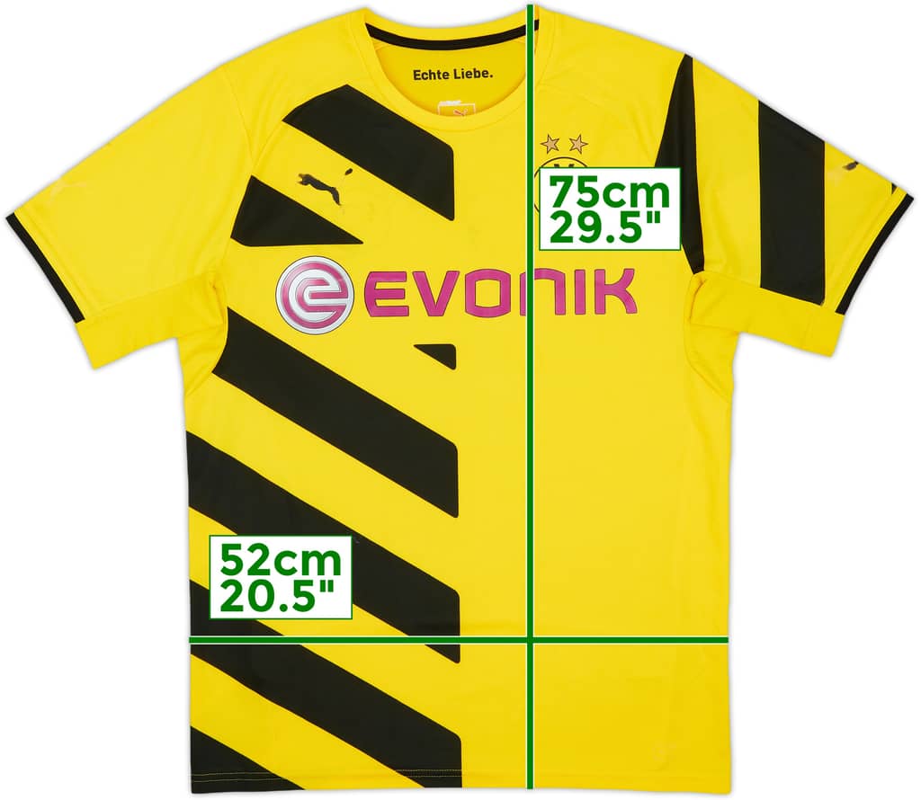 2014-15 Borussia Dortmund Home Shirt - 5/10 - (L)