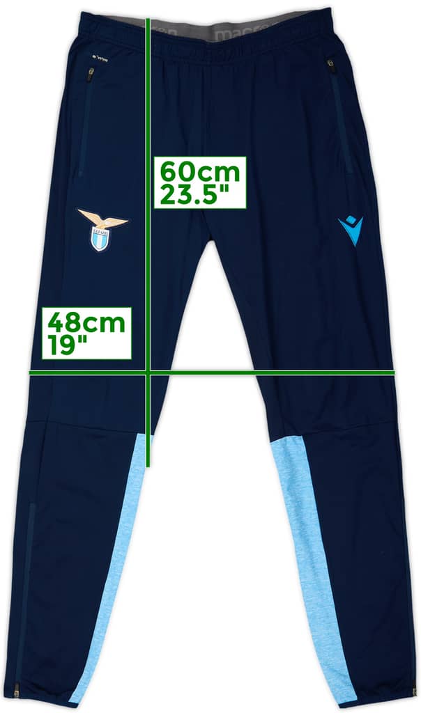 2021-22 Lazio Macron Track Pants/Bottoms - 8/10 - (L)