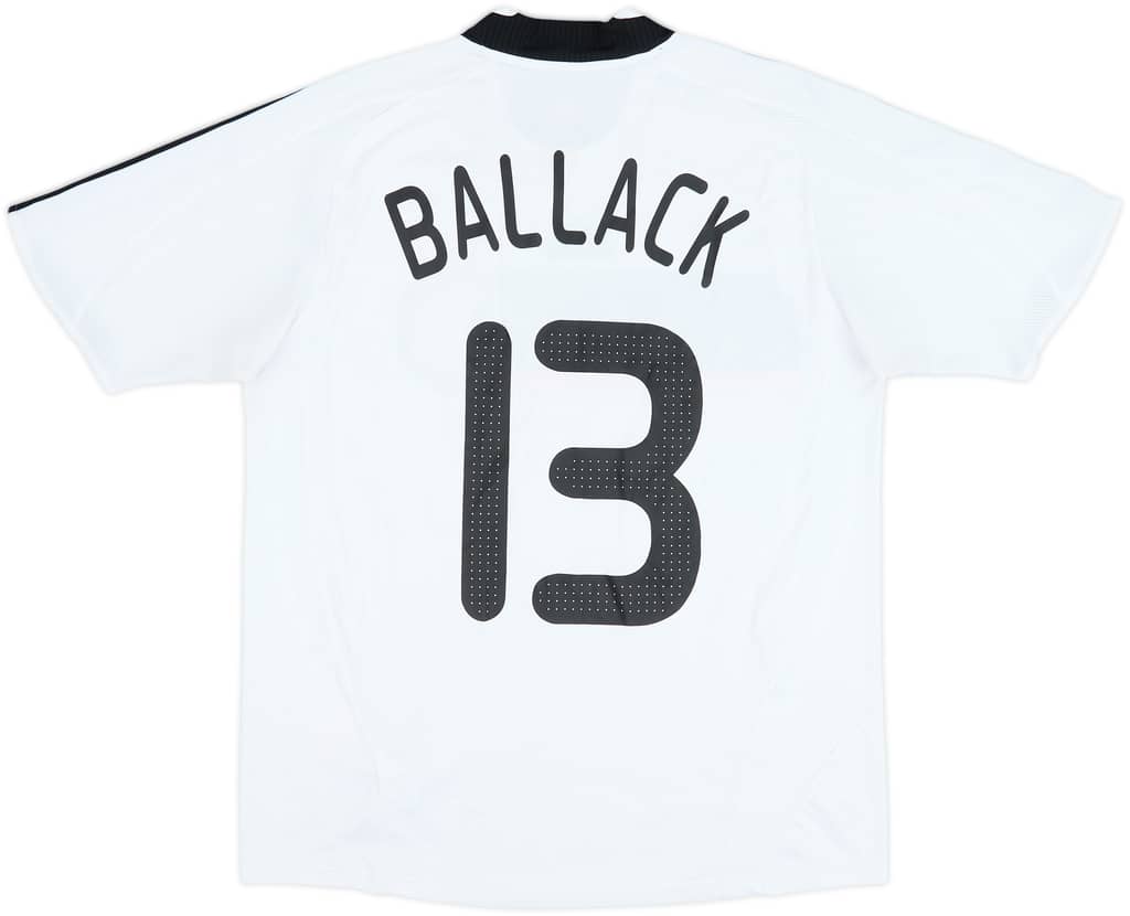 2008-09 Germany Home Shirt Ballack #13 - 7/10 - (XL.Boys)