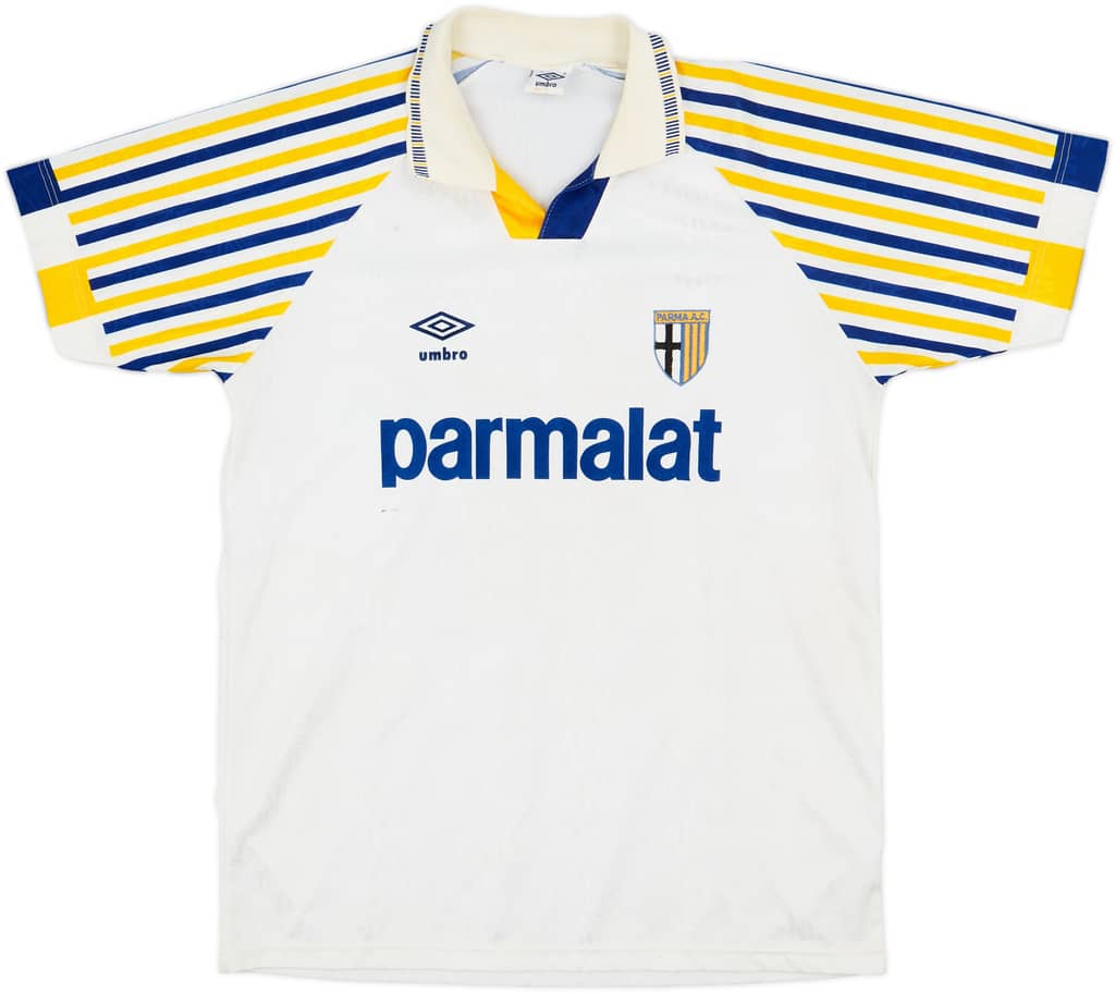 1991-92 Parma Home Shirt - 7/10 - (L)
