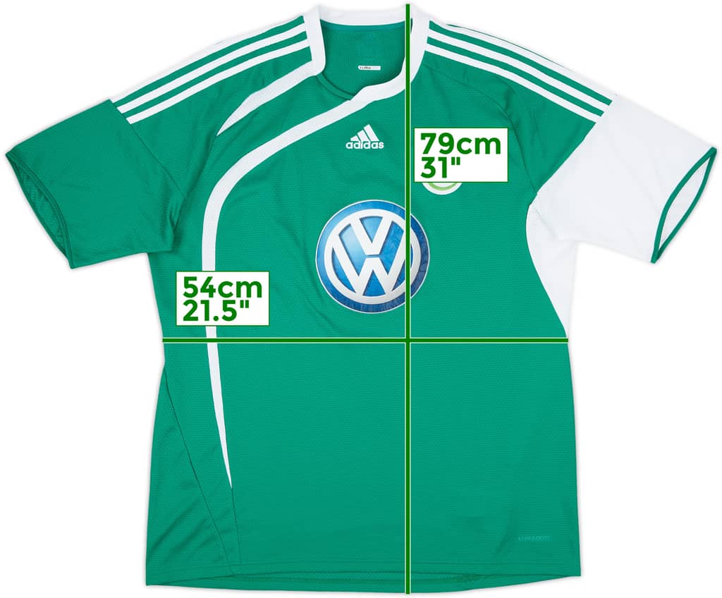 2009-10 Wolfsburg Away Shirt - 6/10 - (XL)