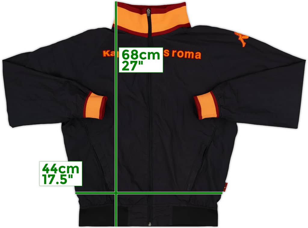 2008-09 Roma Kappa Track Jacket - 7/10 - (S)
