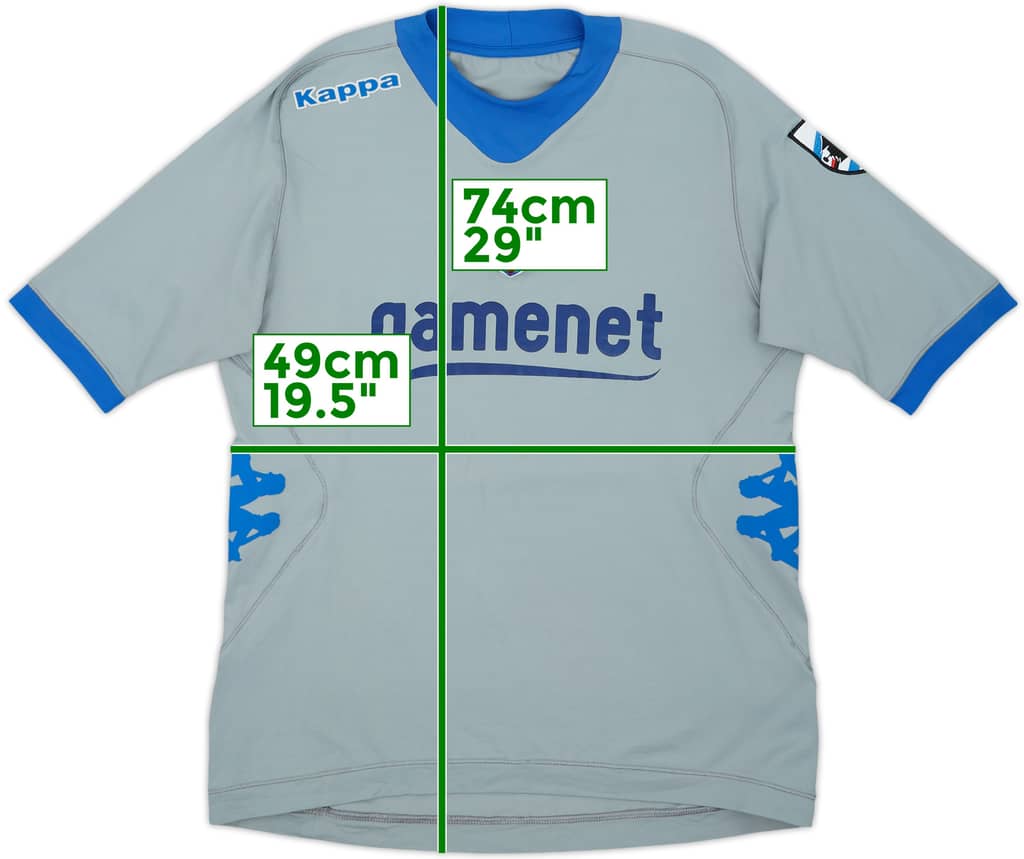 2012-13 Sampdoria GK Shirt - 8/10 - (XL)