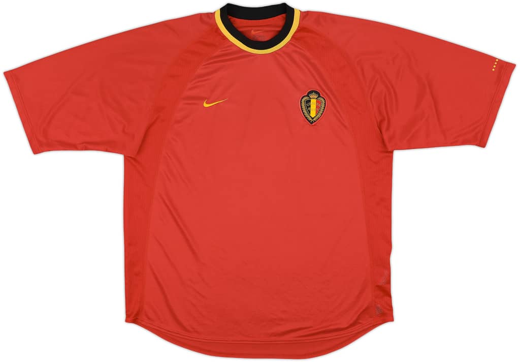2000-02 Belgium Home Shirt - 8/10 - (L)
