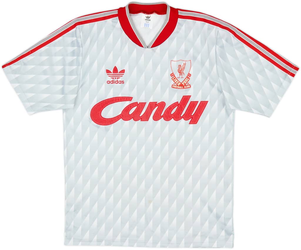 1989-91 Liverpool Away Shirt - 7/10 - (S)