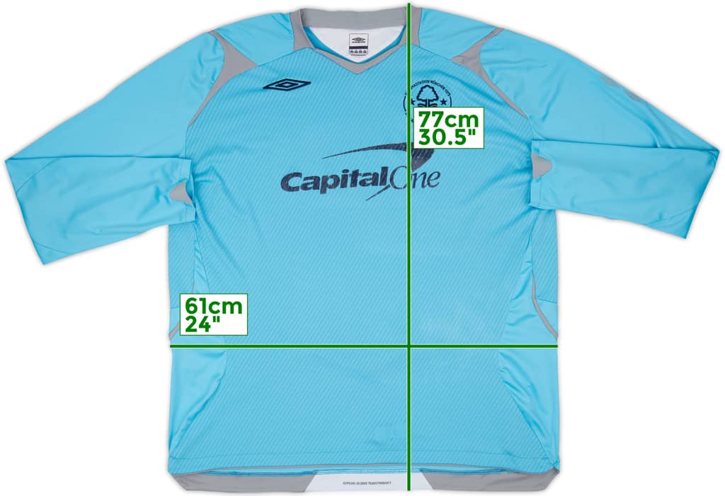 2008-09 Nottingham Forest GK Shirt - 6/10 - (XXL)