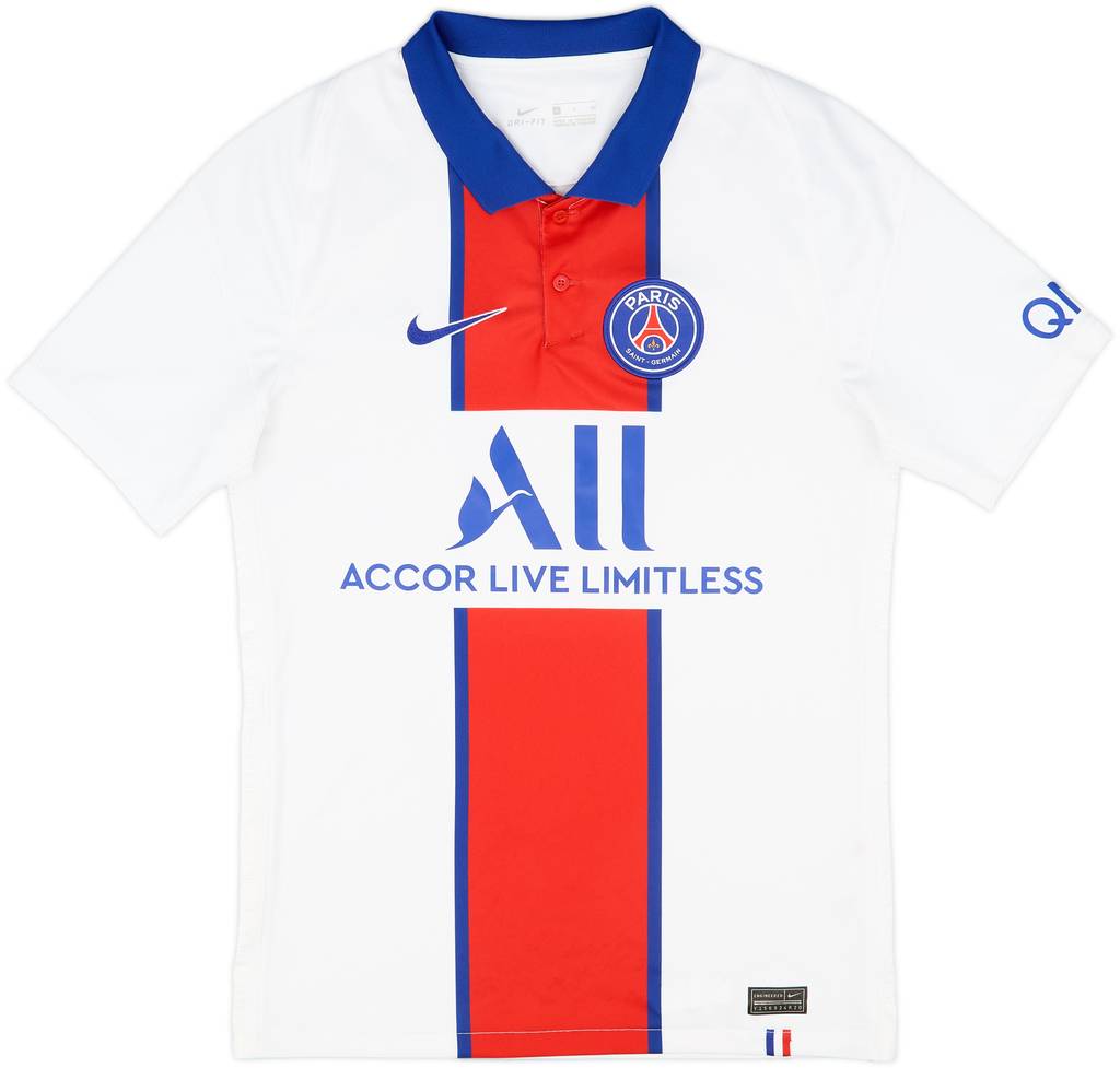 2020-21 Paris Saint-Germain Away Shirt - 8/10 - (S)
