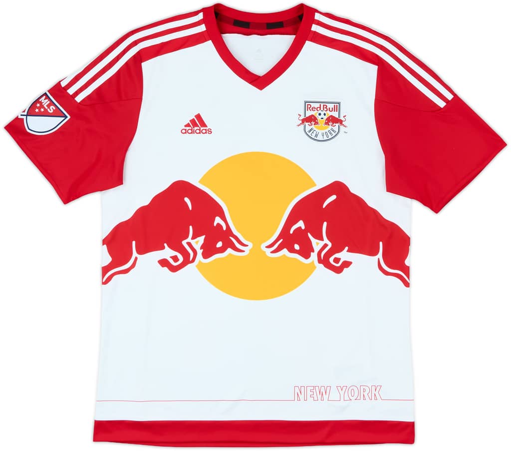 2015-16 New York Red Bulls Home Shirt - 10/10 - (L)