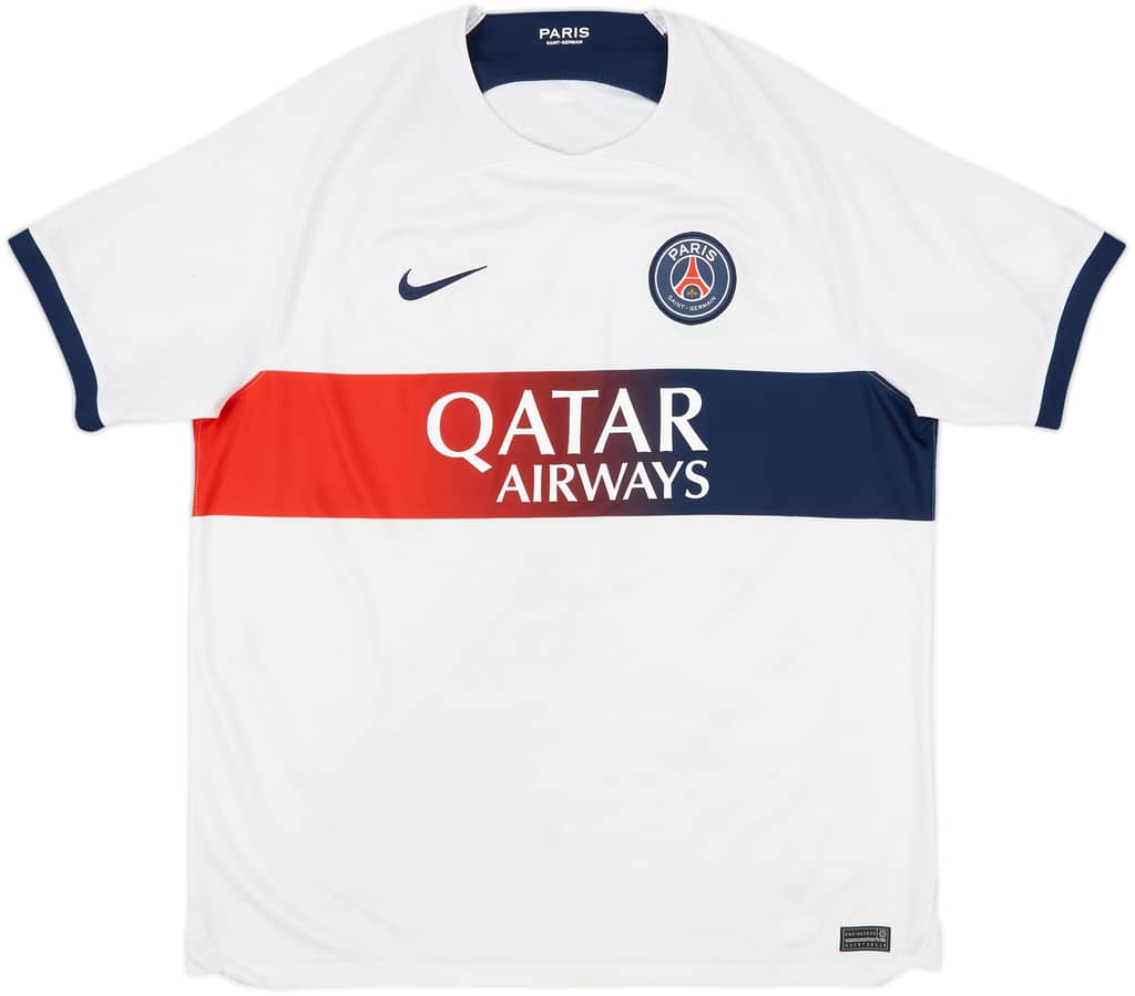 2023-24 Paris Saint-Germain Away Shirt - 6/10 - (XL)