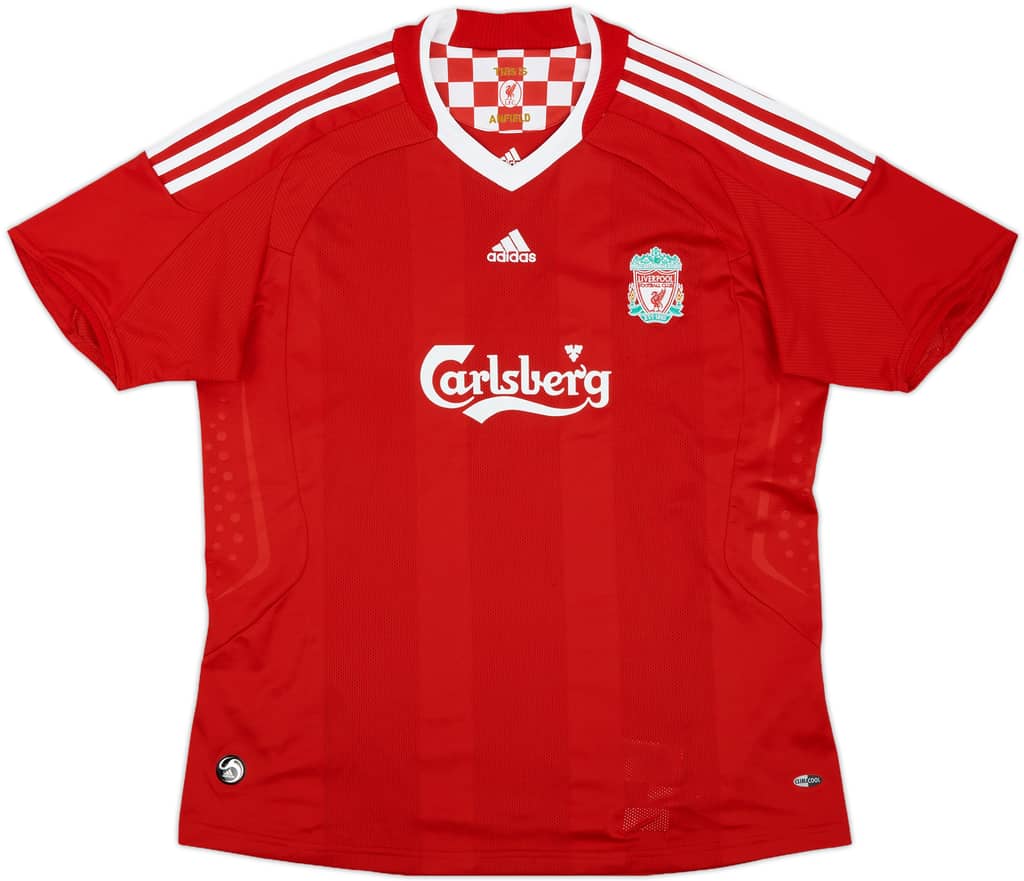 2008-10 Liverpool Home Shirt - 9/10 - (Women's XL)