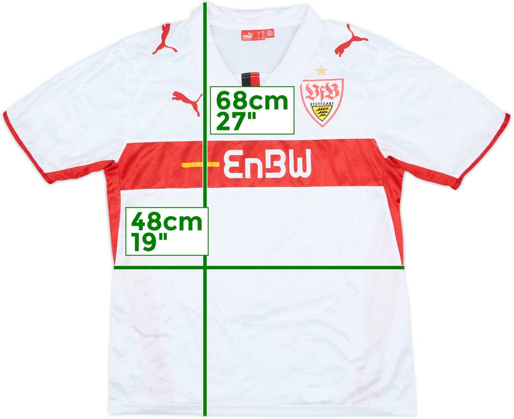 2008-09 Stuttgart Home Shirt - 9/10 - (XL.Boys)