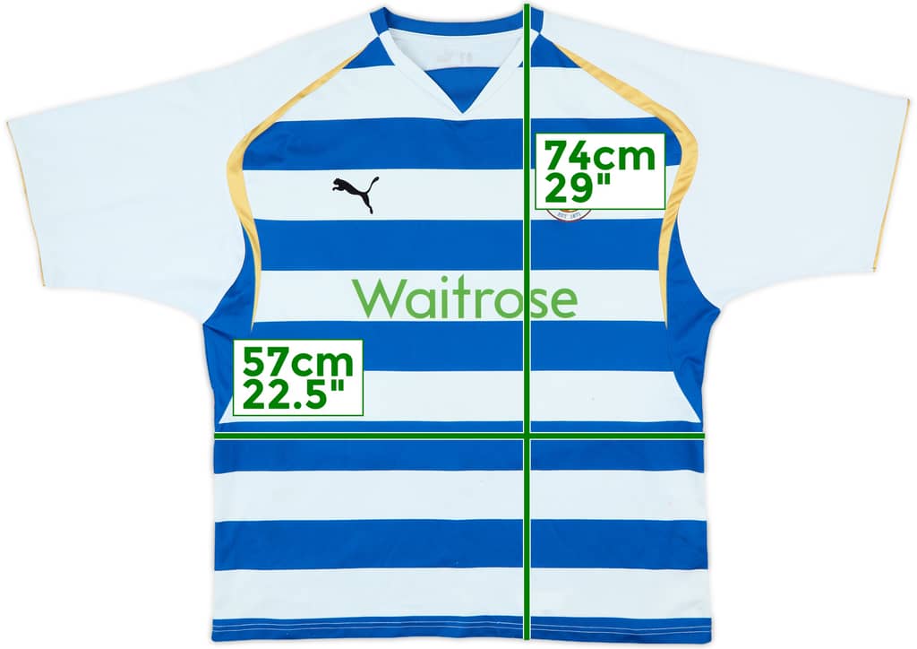 2008-09 Reading Home Shirt - 6/10 - (XL)