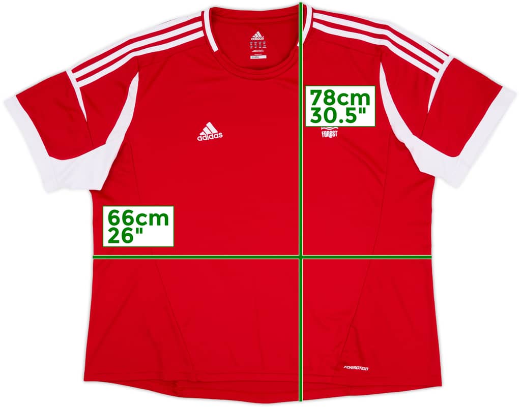 2013-14 Nottingham Forest Home Shirt - 10/10 - (3XL)