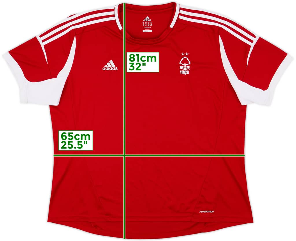 2013-14 Nottingham Forest Home Shirt - 9/10 - (3XL)