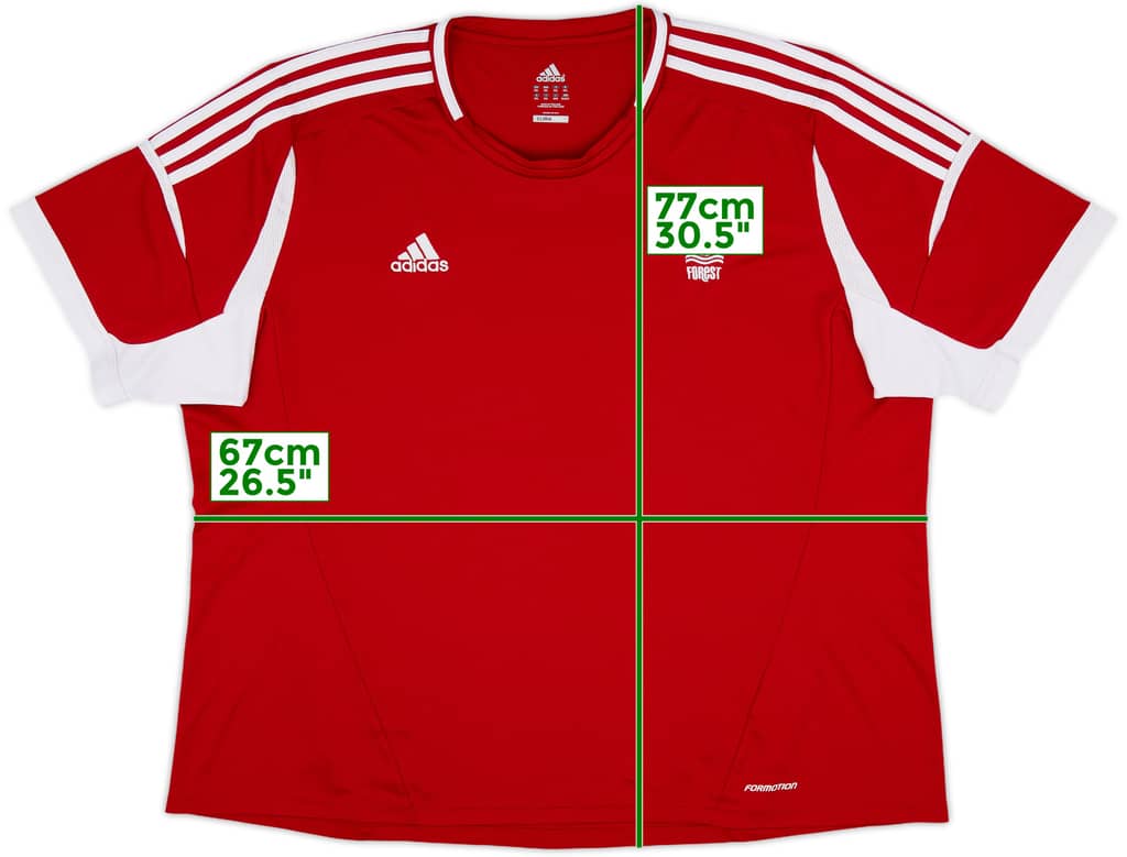 2013-14 Nottingham Forest Home Shirt - 7/10 - (3XL)