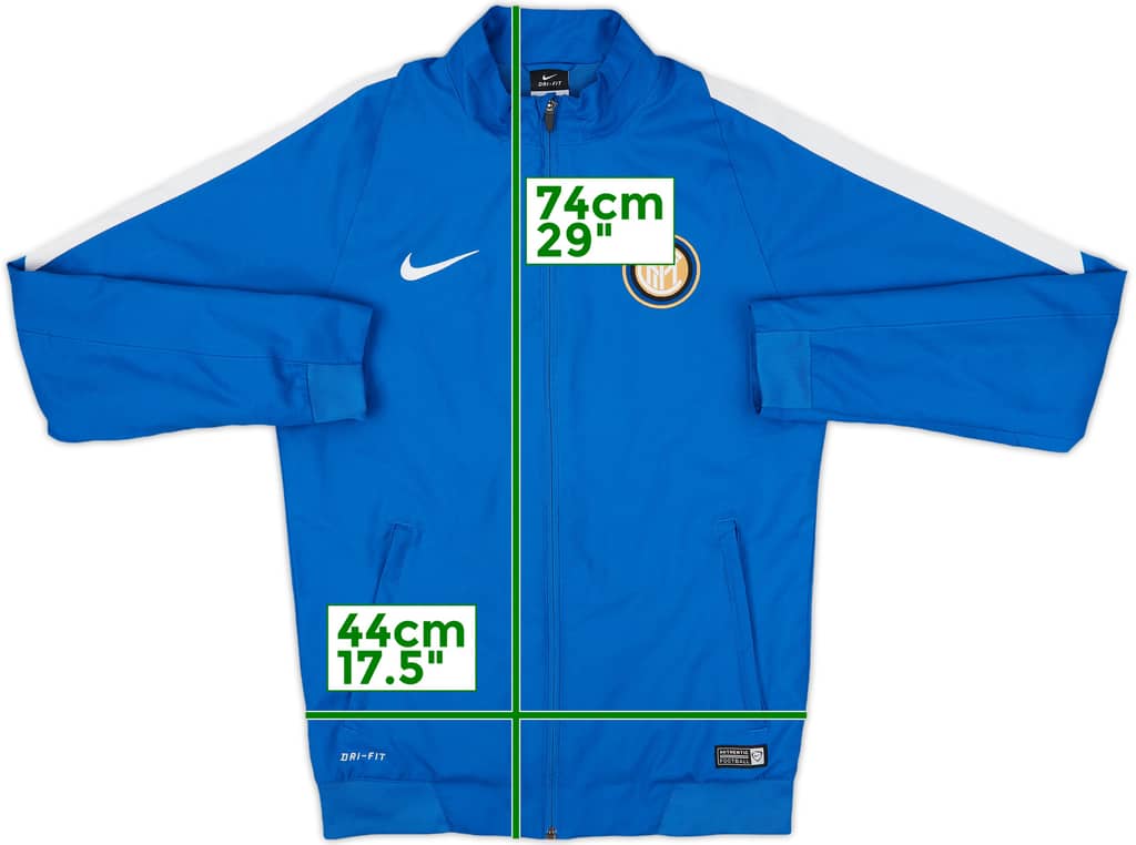 2015-16 Inter Milan Nike Track Jacket - 8/10 - (S)