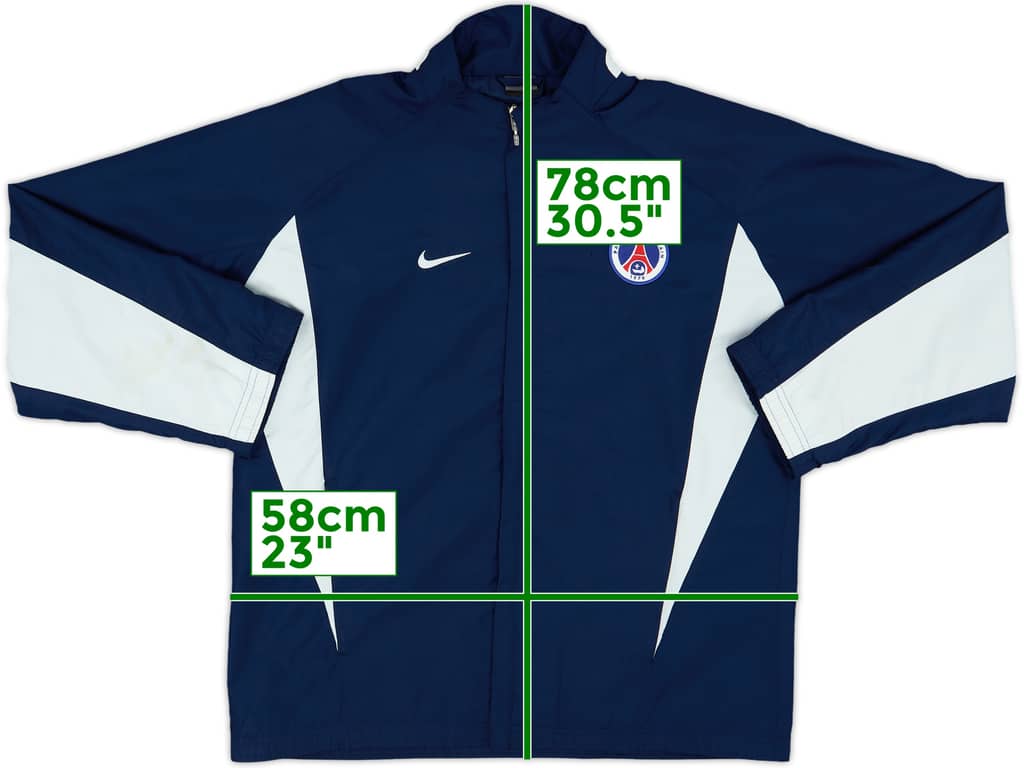 2002-03 Paris Saint-Germain Nike Track Jacket - 5/10 - (S)