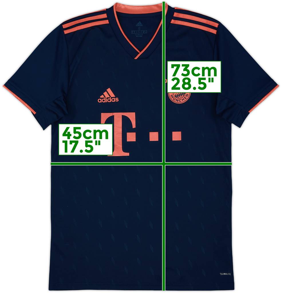 2019-20 Bayern Munich Third Shirt - 9/10 - (S)