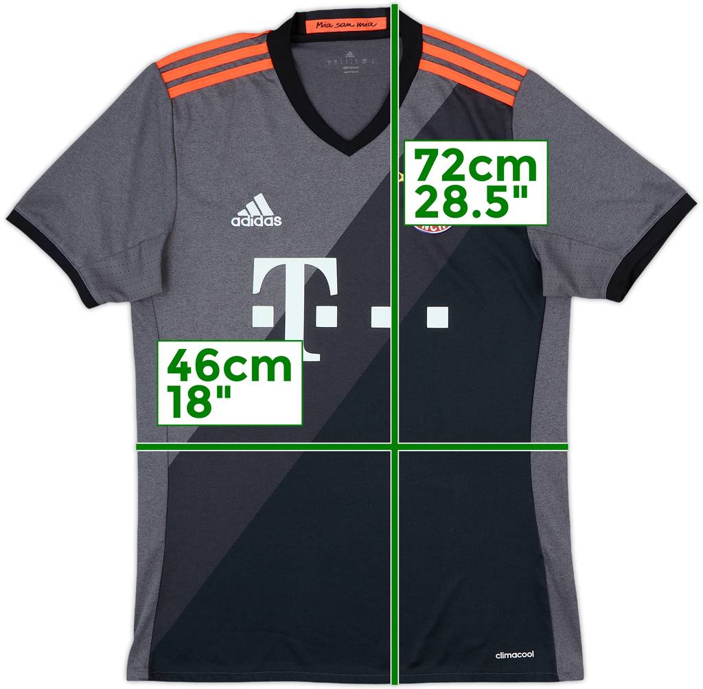 2016-17 Bayern Munich Away Shirt - 4/10 - (S)