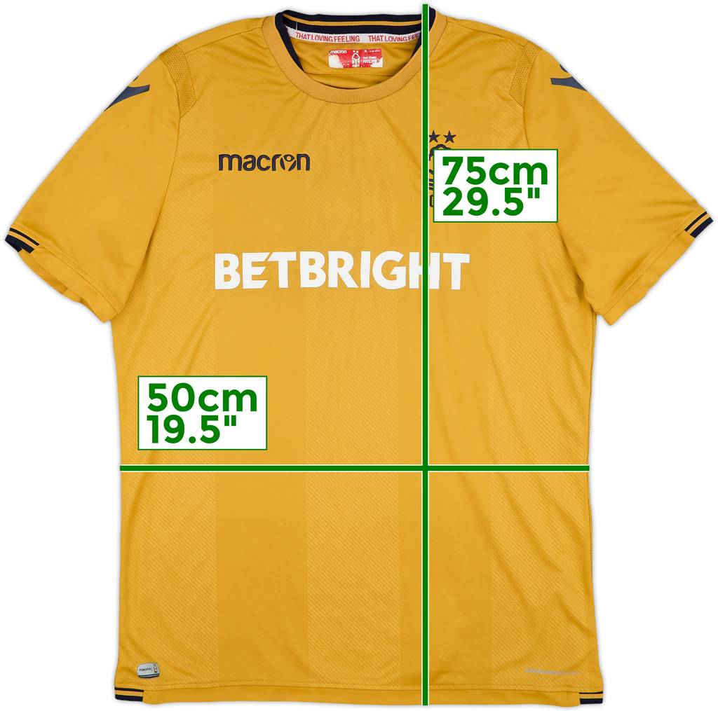 2018-19 Nottingham Forest Third Shirt - 7/10 - (XL)