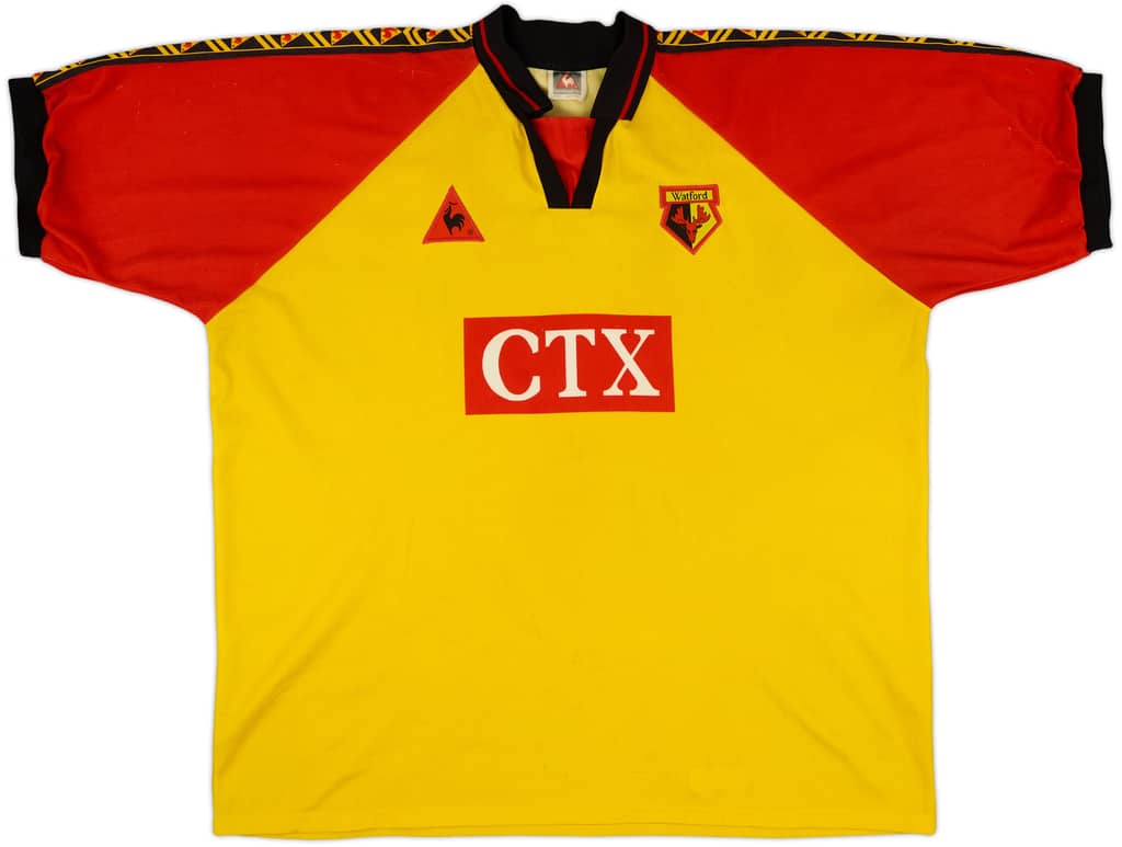 1998-99 Watford Home Shirt - 9/10 - (XXL/3XL)