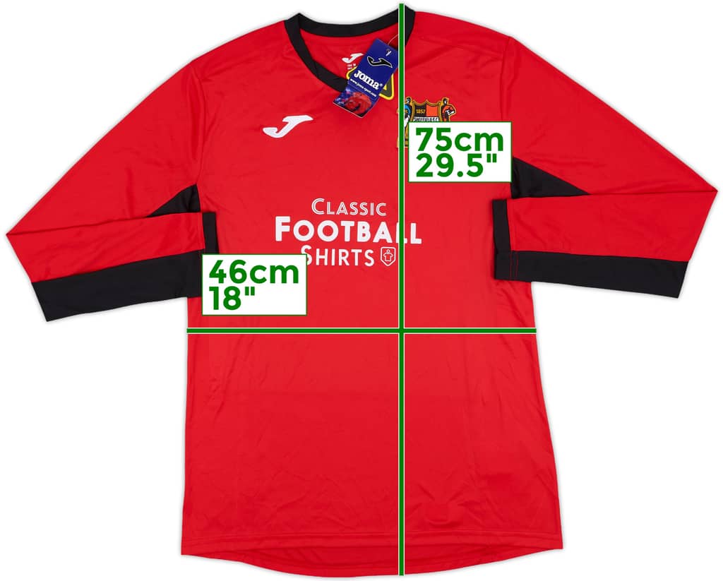 2017-18 Sheffield FC Home L/S Shirt (M)