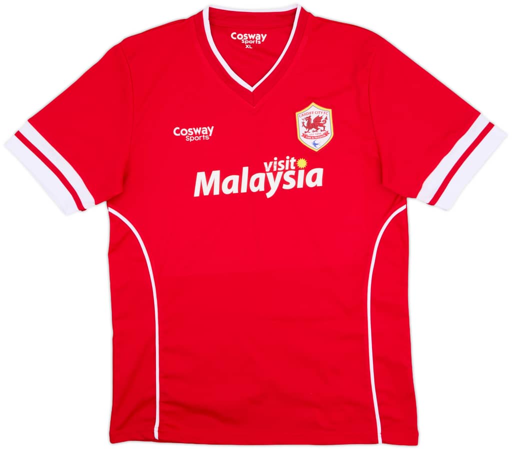 2013-14 Cardiff Home Shirt - 6/10 - (XL)