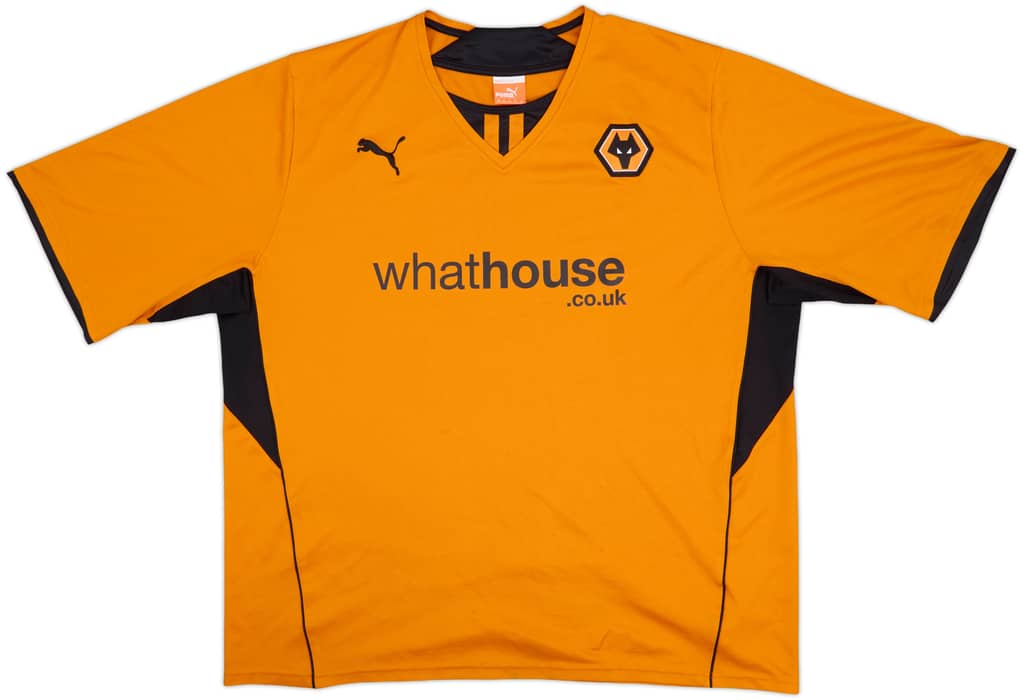 2013-14 Wolves Home Shirt - 8/10 - (3XL)