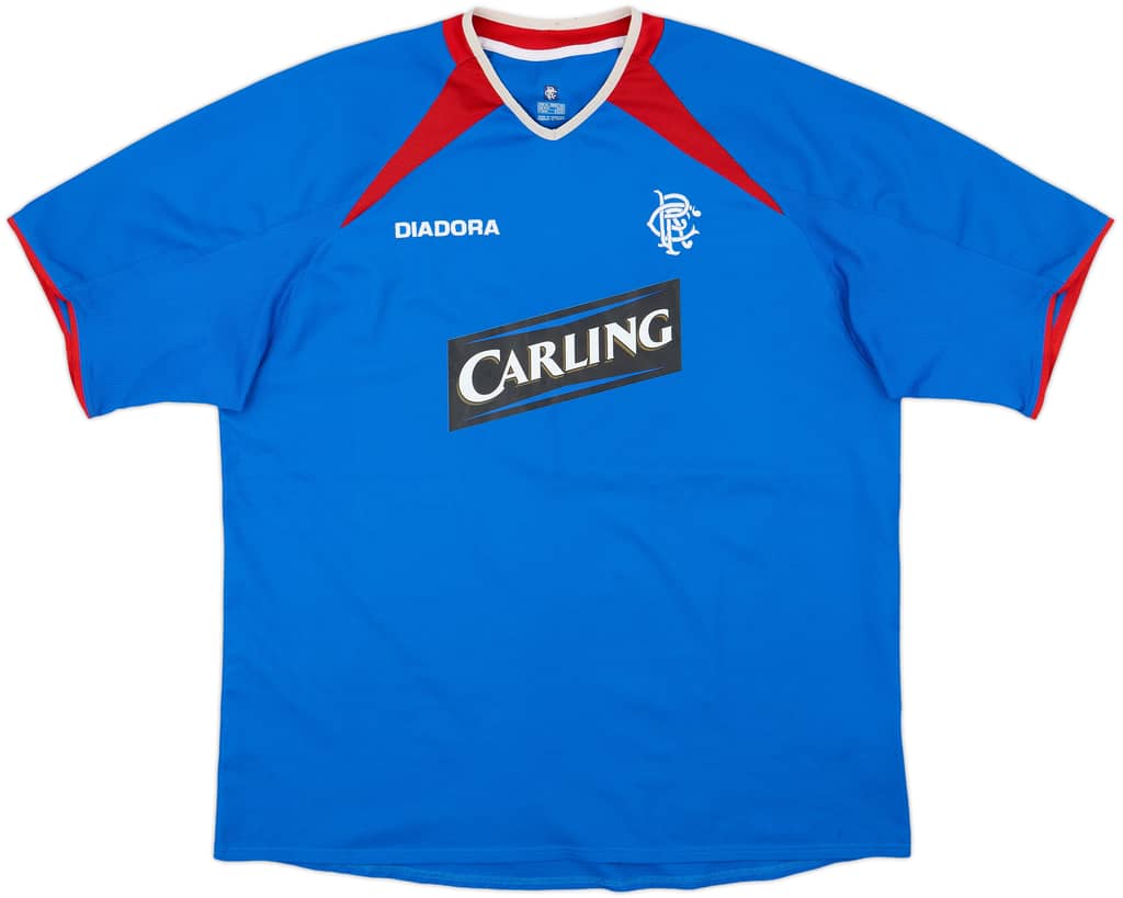 2003-05 Rangers Home Shirt - 7/10 - (XL)