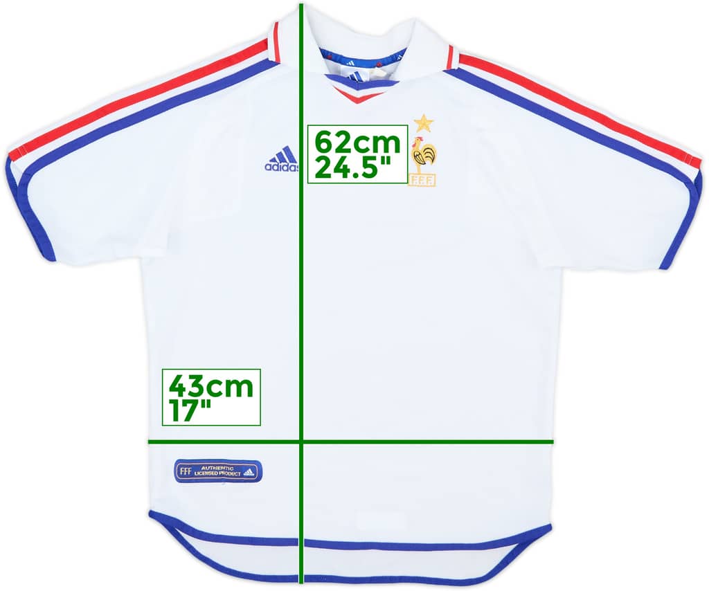 2000-02 France Away Shirt - 9/10 - (L.Boys)