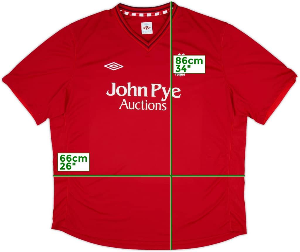 2012-13 Nottingham Forest Home Shirt - 6/10 - (4XL)