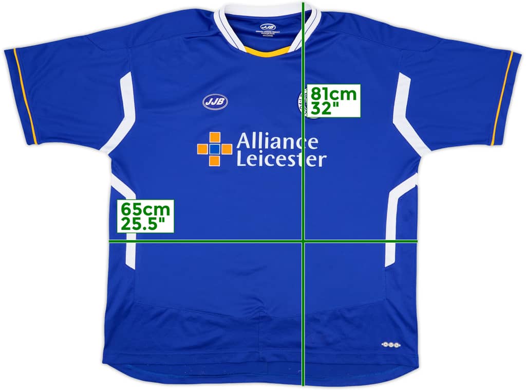 2005-06 Leicester Home Shirt - 8/10 - (XXL)