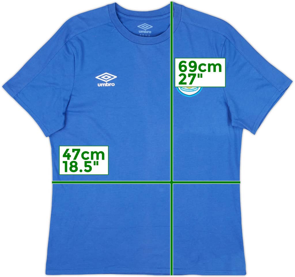 2018-19 Huddersfield Umbro Cotton T-shirt - 9/10 - (M)