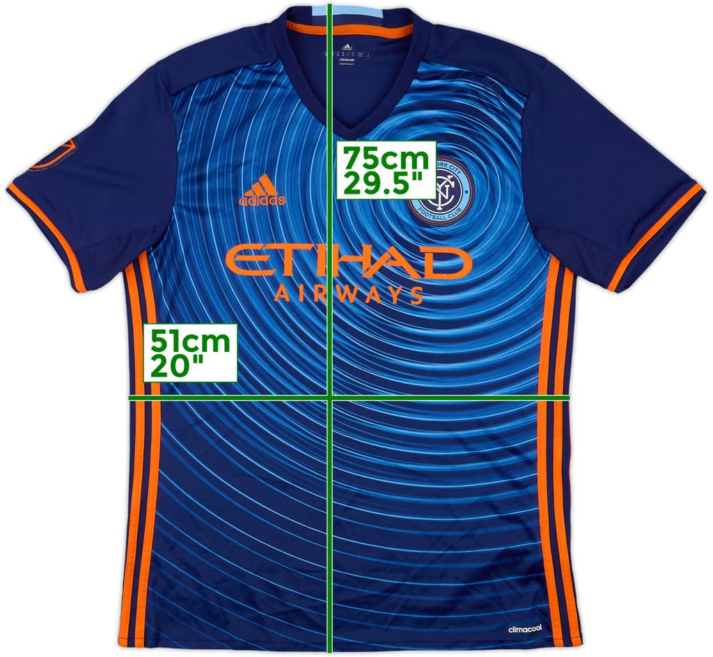 2016-17 New York City Away Shirt - 9/10 - (M)