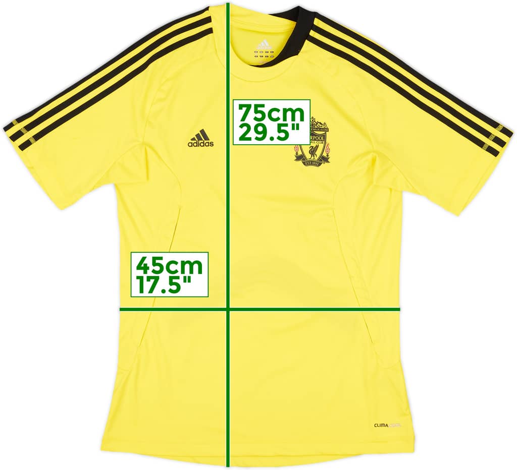 2010-11 Liverpool adidas Training Shirt - 8/10 - (M)