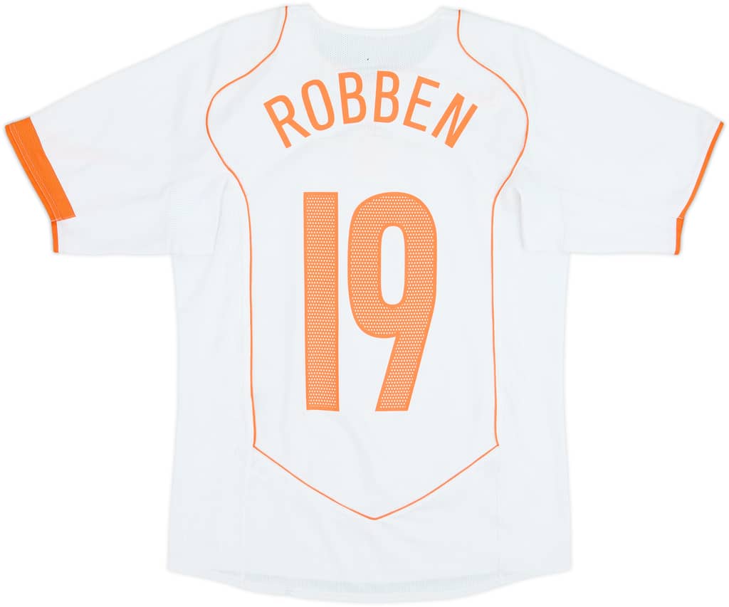 2004-06 Netherlands Away Shirt Robben #19 - 5/10 - (M)